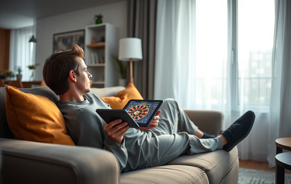 Big Lucky mobilcasino med live dealer
